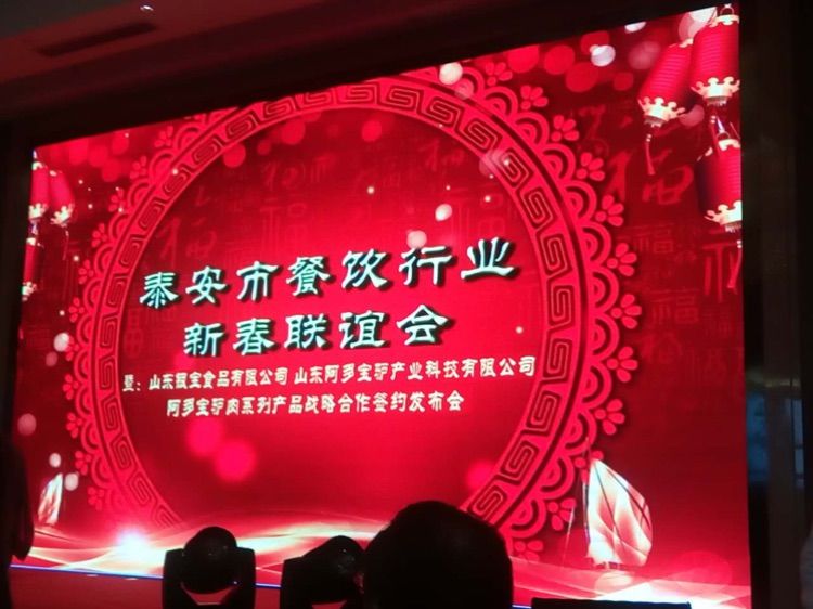 泰安市餐饮行业迎新春联谊会圆满成功